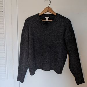 dark grey comfy sweater